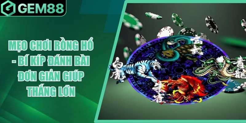 Mẹo Chơi Rồng Hổ - Quản Lý Vốn & Kinh Nghiệm Cần Biết meo choi rong ho